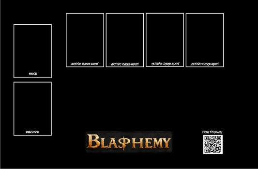 Black Blasphemy Playmat