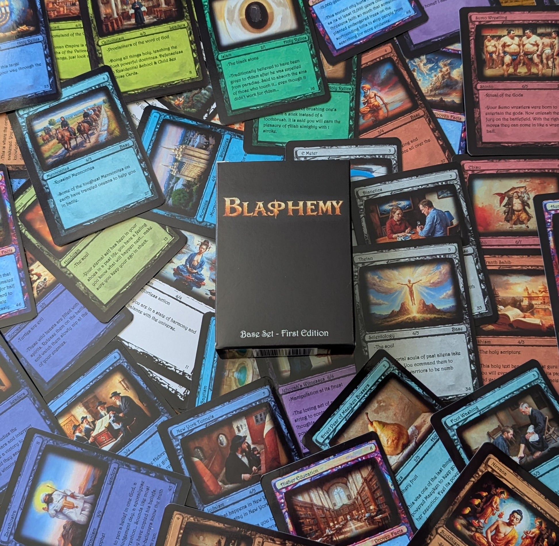 First Edition Base Set Blasphemy TCG First Edition Base Set Blasphemy TCG